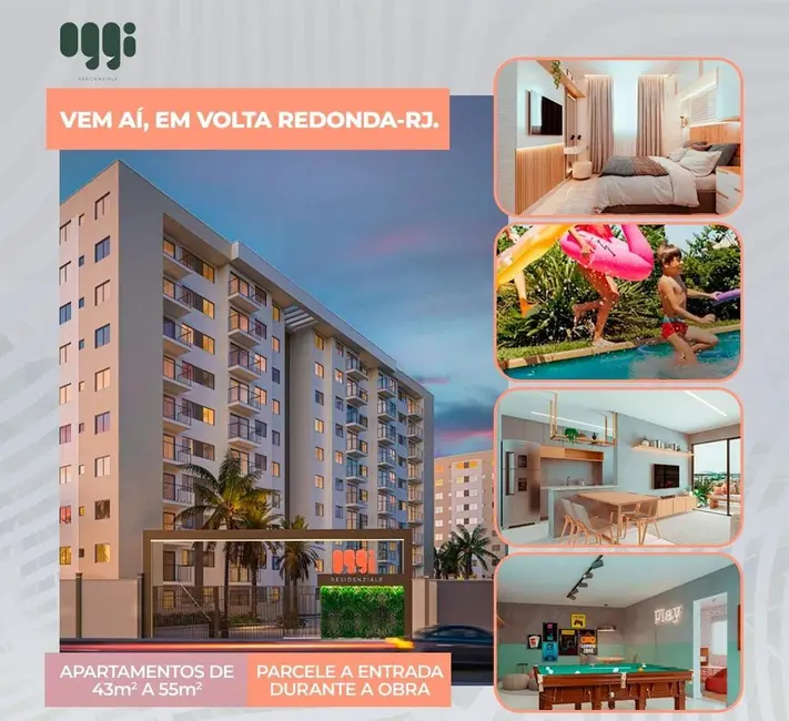 Apartamento com 1 quarto à venda, 55m2 em São Luís, Volta Redonda - RJ - imagem 2 Foto 2 de Apartamento com 1 quarto à venda, 55m2 em São Luís, Volta Redonda - RJ