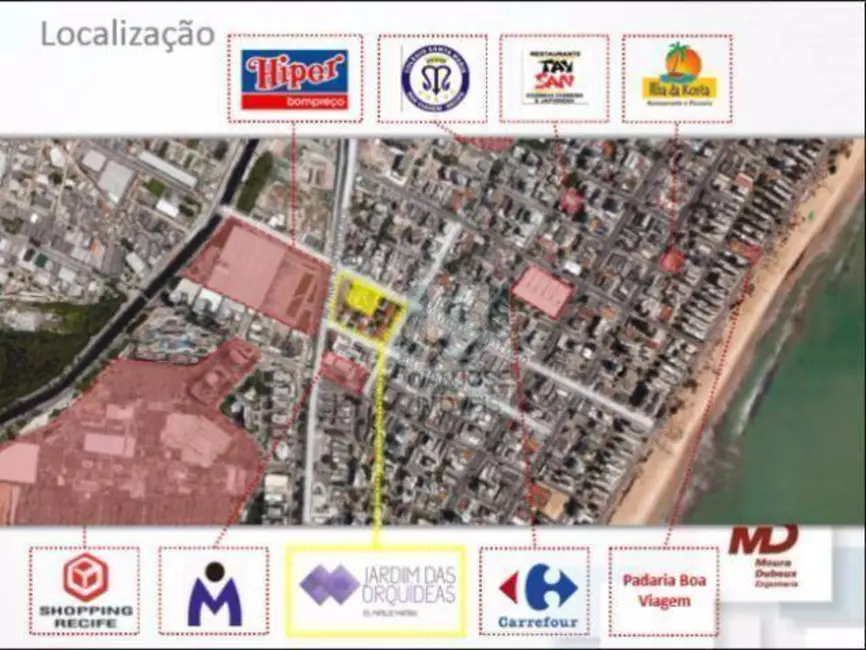 Foto 2 de Apartamento com 3 quartos à venda, 95m2 em Boa Viagem, Recife - PE