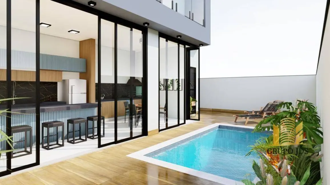 Foto 2 de Sobrado com 3 quartos à venda, 200m2 em Wanel Ville, Sorocaba - SP