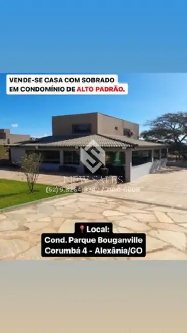 Foto 2 de Casa com 3 quartos à venda, 1000m2 em Centro, Alexania - GO