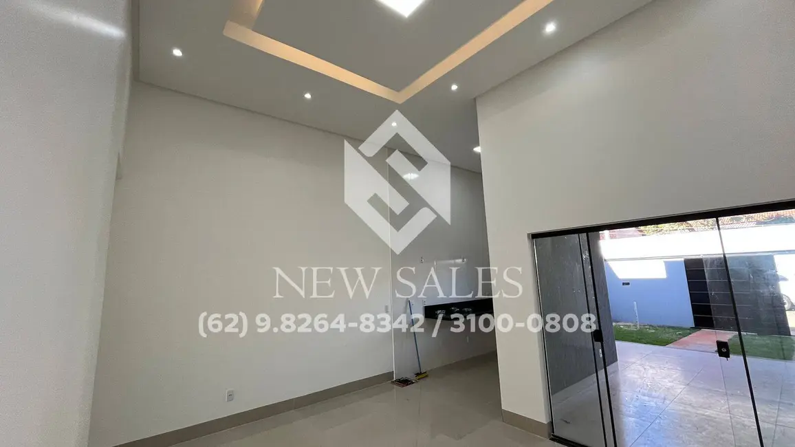 Foto 3 de Casa com 3 quartos à venda, 125m2 em Residencial Brisas da Mata, Goiania - GO
