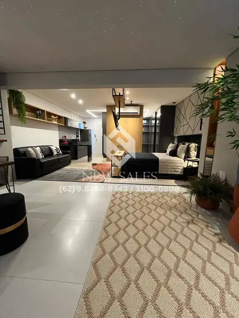 Foto 1 de Loft / Flat com 1 quarto à venda, 57m2 em Jardim Goiás, Goiania - GO