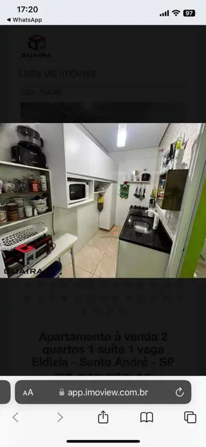 Apartamento com 2 quartos à venda, 44m2 em Vila Eldízia, Santo Andre - SP - imagem 8 Foto 8 de Apartamento com 2 quartos à venda, 44m2 em Vila Eldízia, Santo Andre - SP