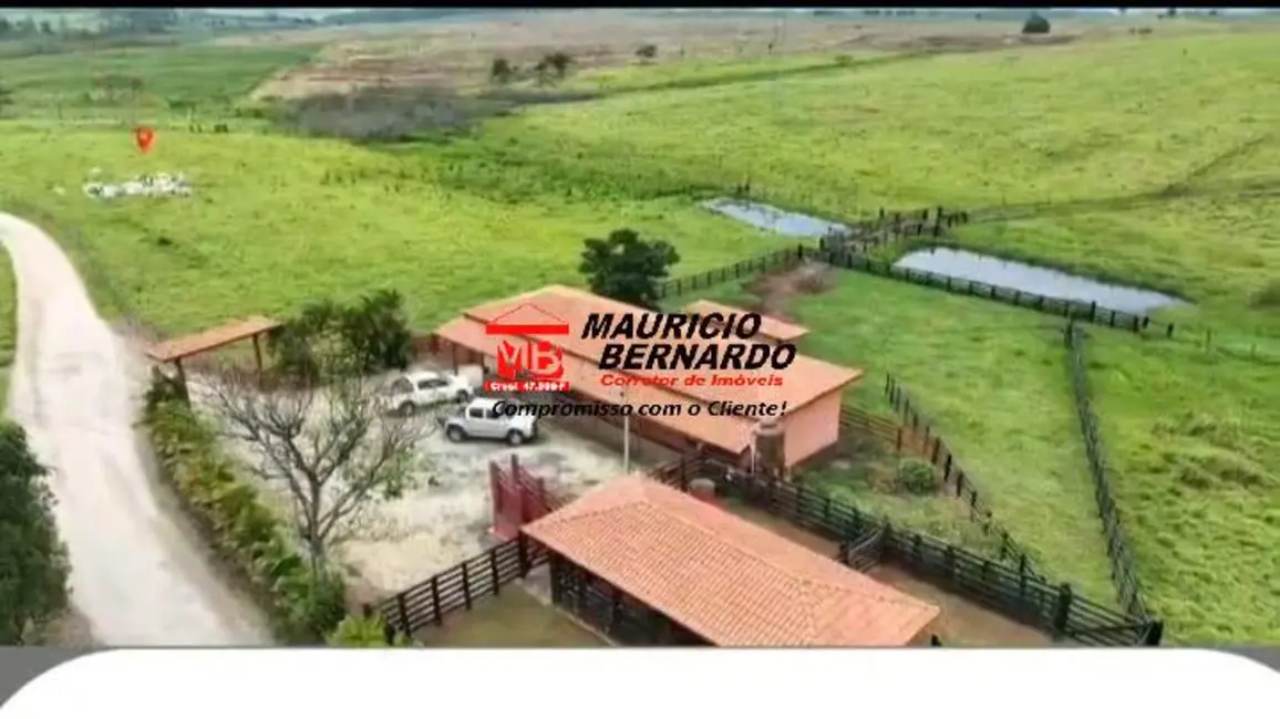 Foto 2 de Sítio / Rancho com 4 quartos à venda, 29m2 em Guaratingueta - SP