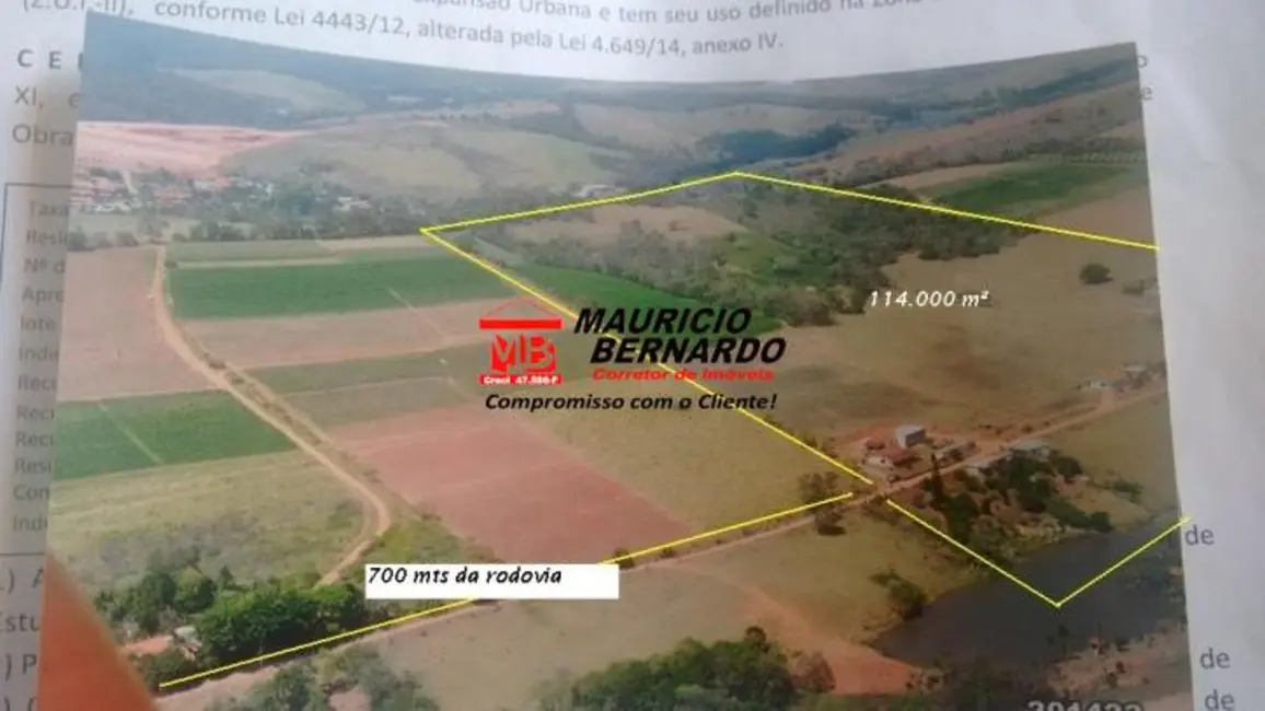 Foto 3 de Terreno / Lote à venda, 114000m2 em Itatiba - SP