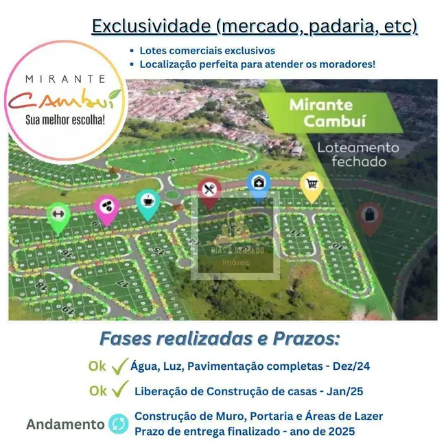 Foto 2 de Terreno / Lote à venda, 250m2 em Sao Jose Dos Campos - SP