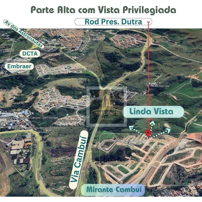 Foto 3 de Terreno / Lote à venda, 250m2 em Sao Jose Dos Campos - SP