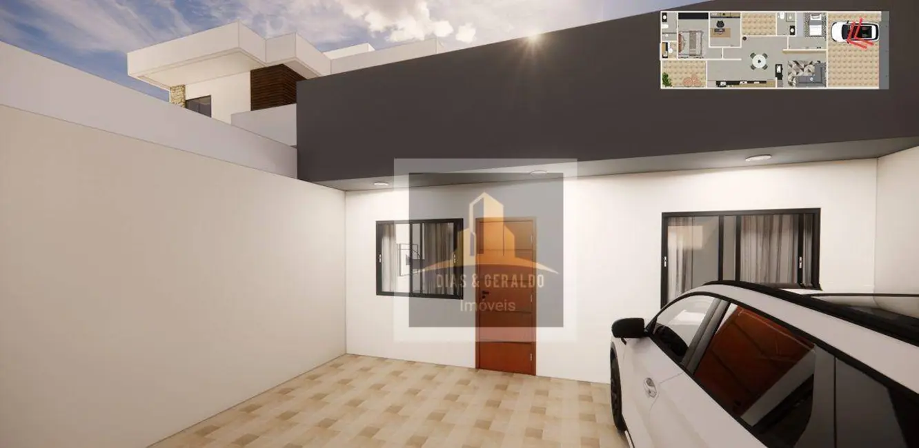 Foto 3 de Casa com 3 quartos à venda, 140m2 em Residencial Santa Paula, Jacarei - SP