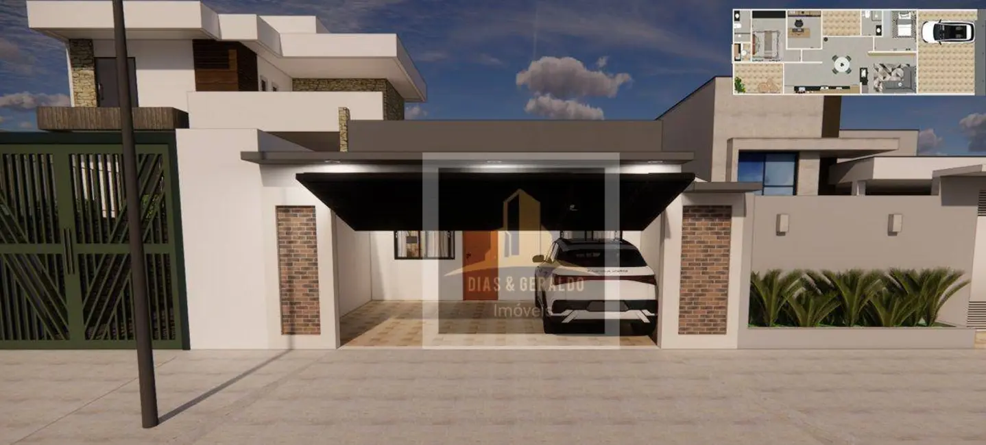 Foto 1 de Casa com 3 quartos à venda, 140m2 em Residencial Santa Paula, Jacarei - SP