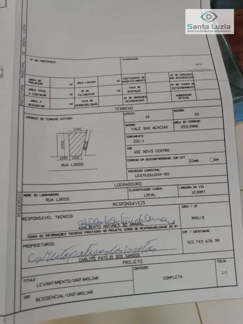 Foto 3 de Casa com 3 quartos à venda, 254m2 em Vale das Acácias, Santa Luzia - MG