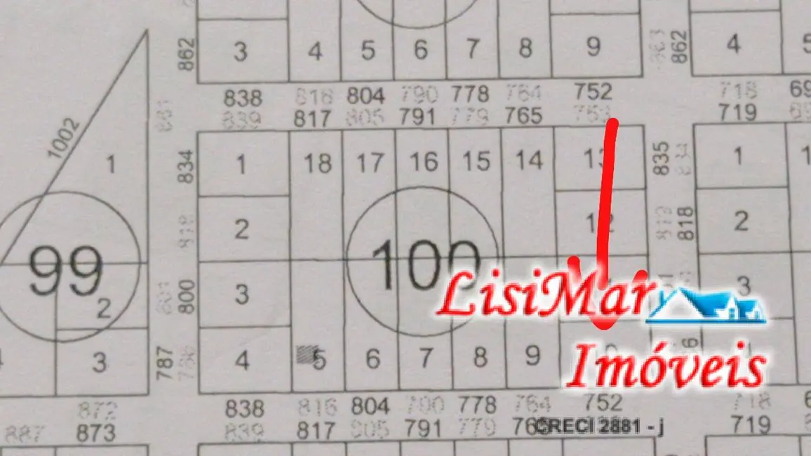 Foto 3 de Terreno / Lote à venda, 352m2 em Itapoa - SC