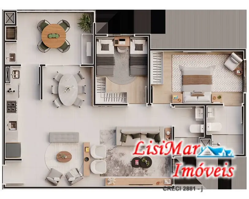 Foto 4 de Apartamento à venda, 6144m2 em Itapoa - SC