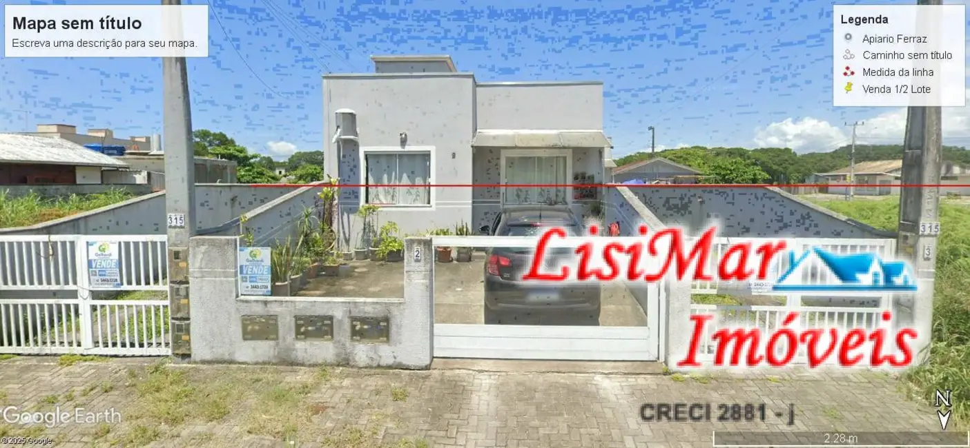 Foto 1 de Casa com 3 quartos à venda, 104m2 em Itapoa - SC