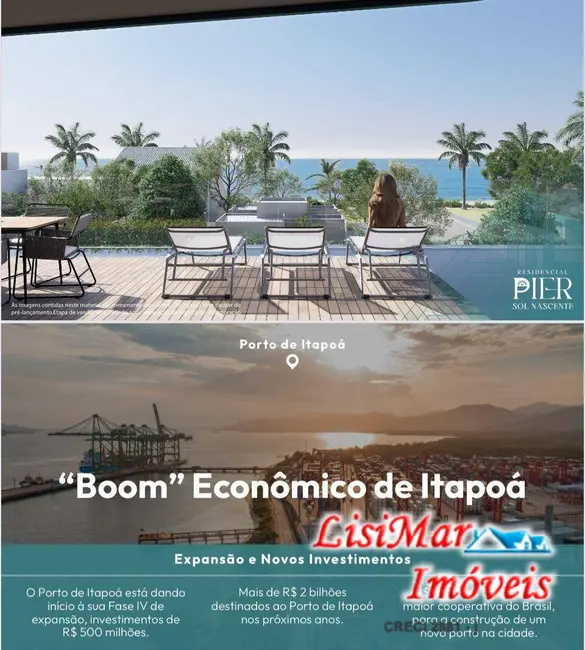 Foto 8 de Apartamento à venda em Itapoa - SC