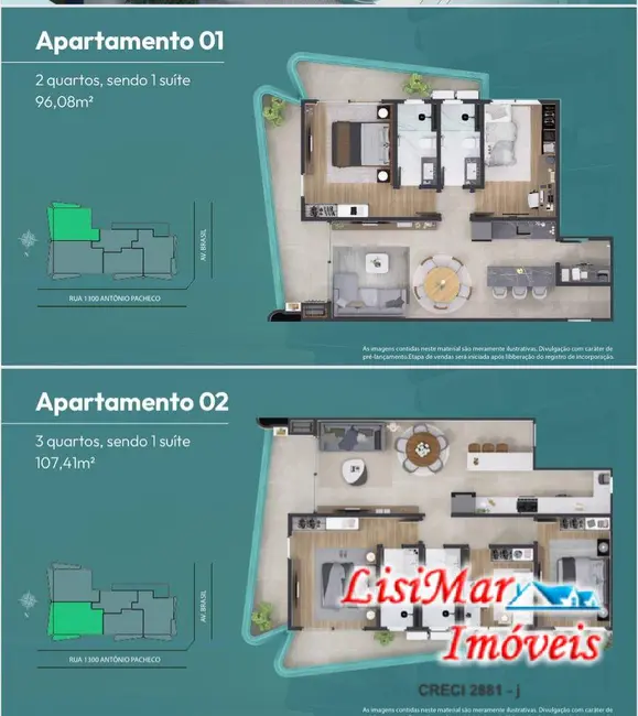 Foto 6 de Apartamento à venda em Itapoa - SC