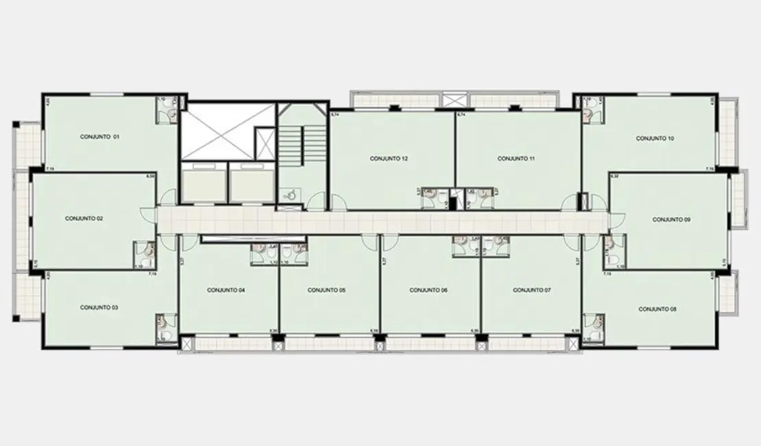 Sala Comercial à venda, 44m2 em Chácara Santo Antônio (Zona Sul), São Paulo - SP - imagem 9 Foto 9 de Sala Comercial à venda, 44m2 em Chácara Santo Antônio (Zona Sul), São Paulo - SP