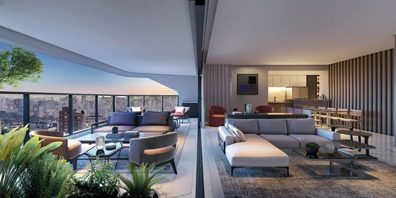 Apartamento com 3 quartos à venda, 162m2 em Chácara Santo Antônio (Zona Sul), São Paulo - SP - imagem 9 Foto 9 de Apartamento com 3 quartos à venda, 162m2 em Chácara Santo Antônio (Zona Sul), São Paulo - SP