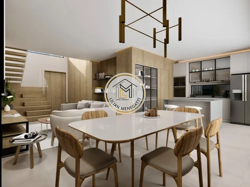 Foto 3 de Casa de Condomínio com 3 quartos à venda, 225m2 em Jardim Quintas das Videiras, Jundiai - SP