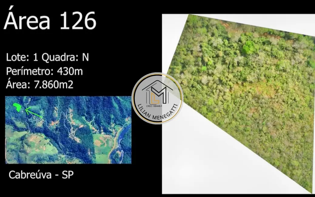 Foto 3 de Terreno / Lote à venda, 7860m2 em Cabreuva - SP