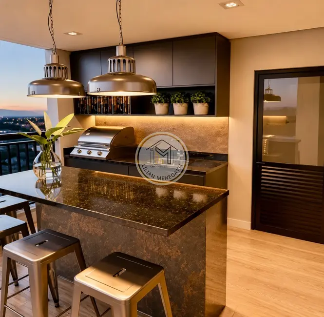 Foto 1 de Apartamento com 3 quartos à venda, 101m2 em Engordadouro, Jundiai - SP