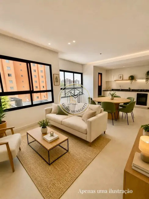 Foto 1 de Apartamento com 1 quarto à venda, 42m2 em Vila das Hortências, Jundiai - SP