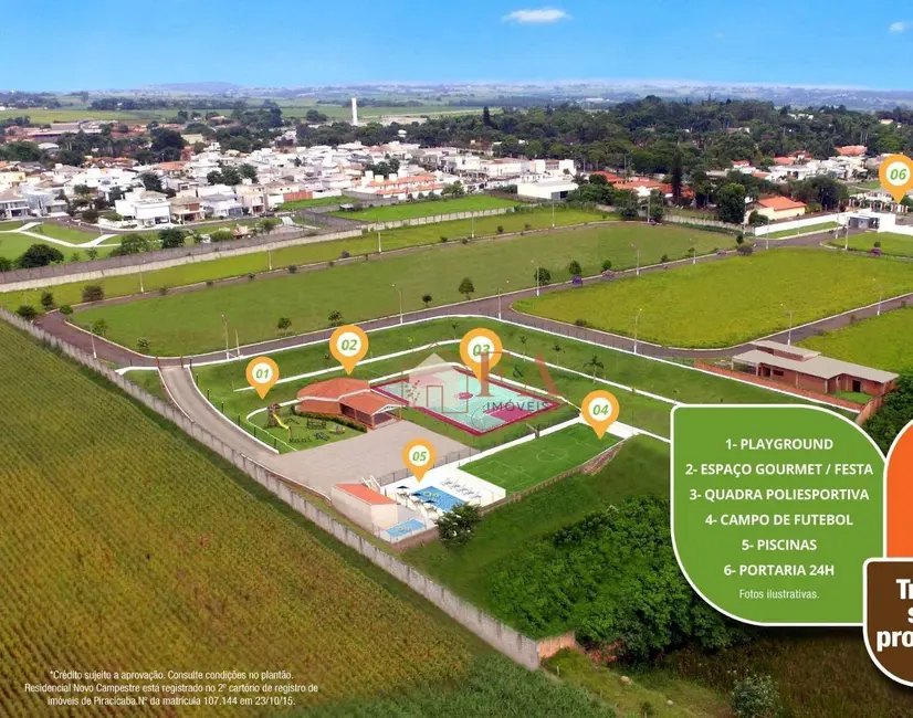 Terreno / Lote à venda, 348m2 em Campestre, Piracicaba - SP - imagem 3 Foto 3 de Terreno / Lote à venda, 348m2 em Campestre, Piracicaba - SP