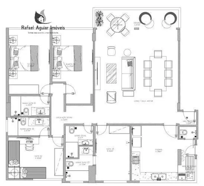 Foto 2 de Apartamento com 4 quartos à venda em Copacabana, Rio De Janeiro - RJ