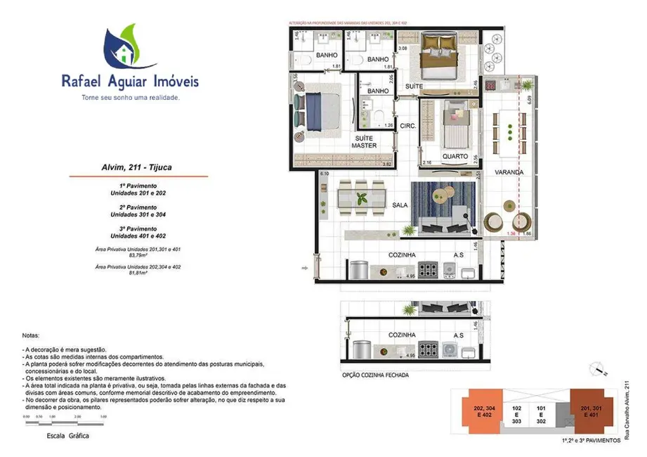 Foto 4 de Apartamento com 2 quartos à venda em Tijuca, Rio De Janeiro - RJ