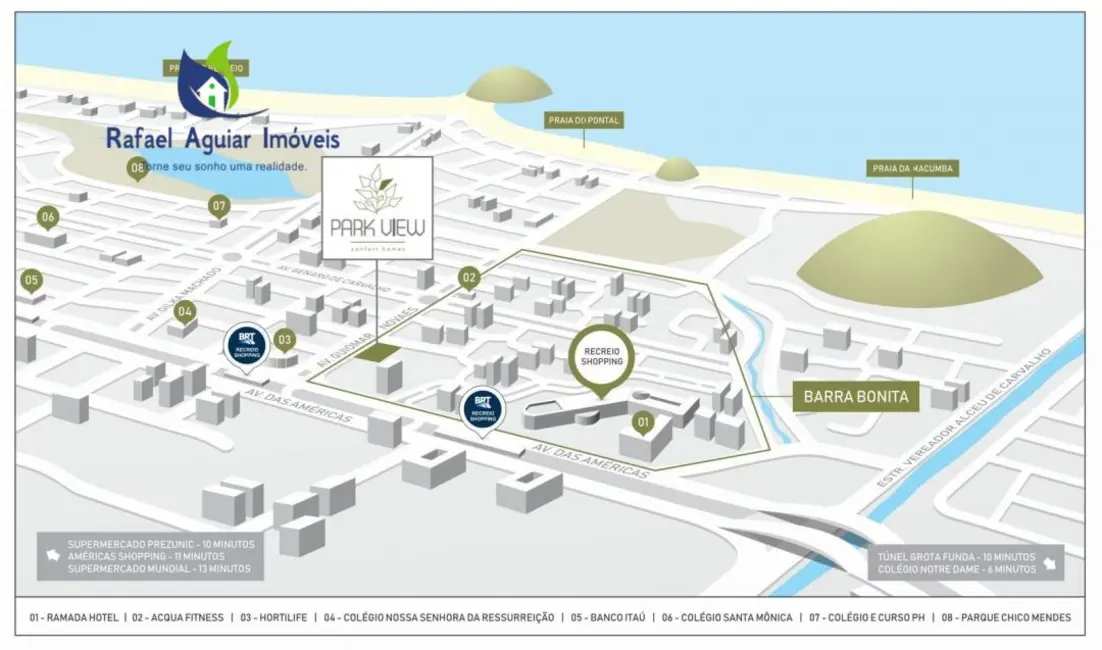 Foto 3 de Apartamento com 3 quartos à venda em Recreio dos Bandeirantes, Rio De Janeiro - RJ