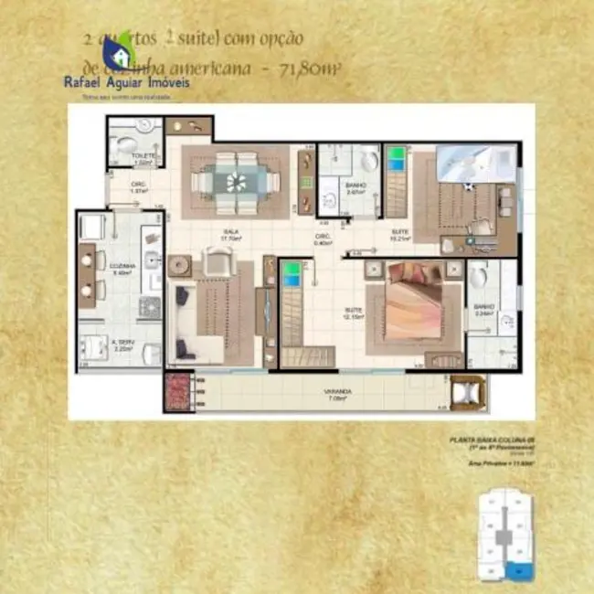 Apartamento com 2 quartos à venda em Freguesia (Jacarepaguá), Rio De Janeiro - RJ - imagem 9 Foto 9 de Apartamento com 2 quartos à venda em Freguesia (Jacarepaguá), Rio De Janeiro - RJ