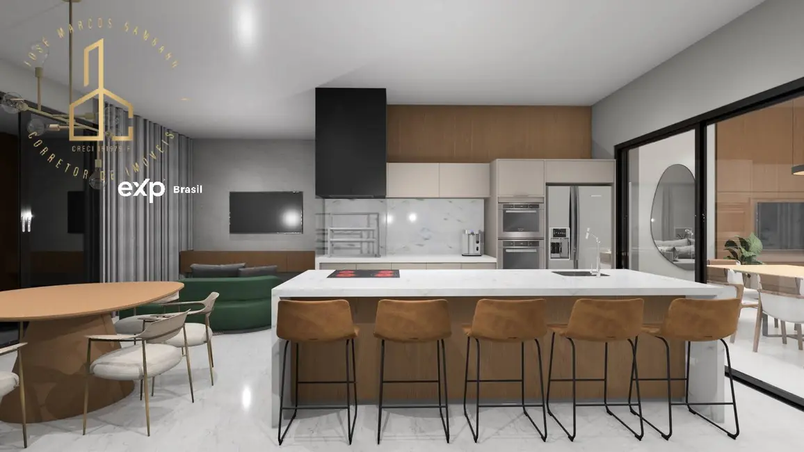 Foto 3 de Casa à venda e para alugar, 474m2 em Alphaville Nova Esplanada, Votorantim - SP