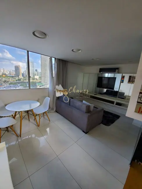 Apartamento com 1 quarto à venda, 55m2 em Vila Tramontano, São Paulo - SP - imagem 1 Foto 1 de Apartamento com 1 quarto à venda, 55m2 em Vila Tramontano, São Paulo - SP