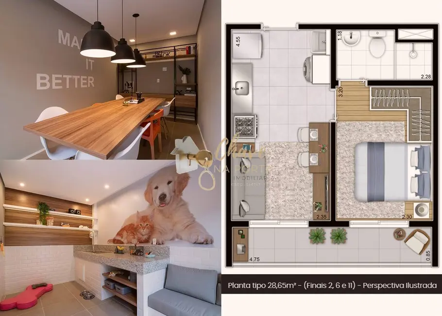 Foto 9 de Apartamento com 1 quarto à venda, 28m2 em Vila das Belezas, São Paulo - SP