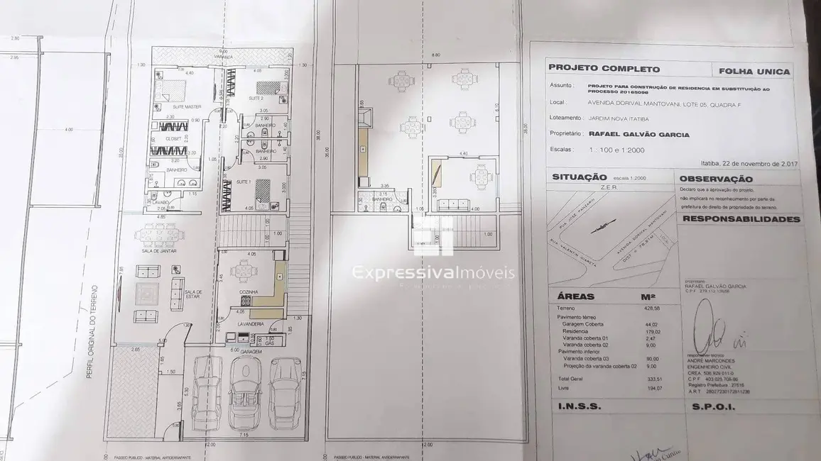 Foto 5 de Casa com 3 quartos à venda, 428m2 em Nova Itatiba, Itatiba - SP