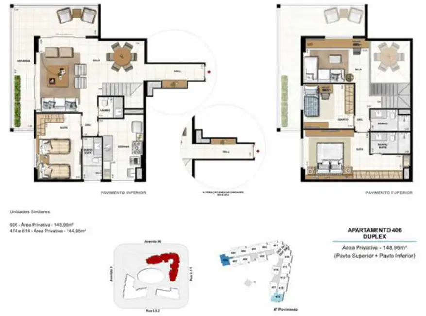 Foto 9 de Apartamento com 5 quartos à venda, 144m2 em Rio De Janeiro - RJ