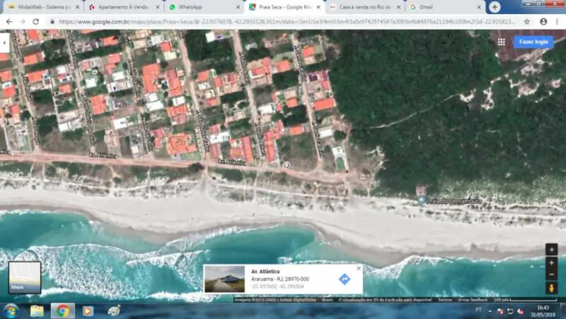 Foto 5 de Terreno / Lote à venda, 600m2 em Araruama - RJ