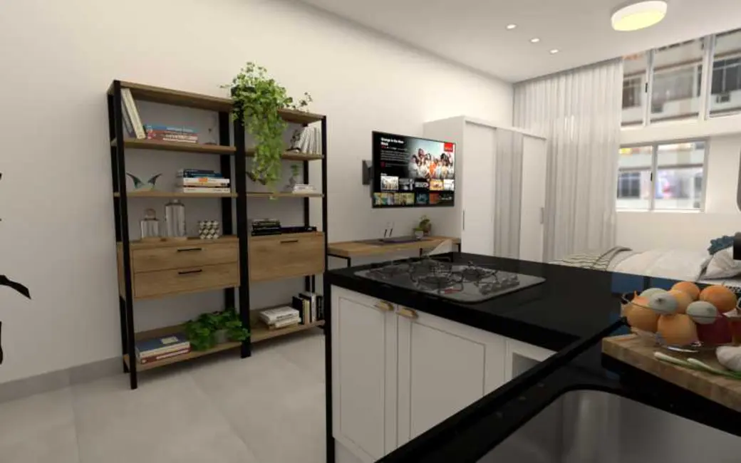 Kitnet à venda, 28m2 em Rio De Janeiro - RJ - imagem 3 Foto 3 de Kitnet à venda, 28m2 em Rio De Janeiro - RJ