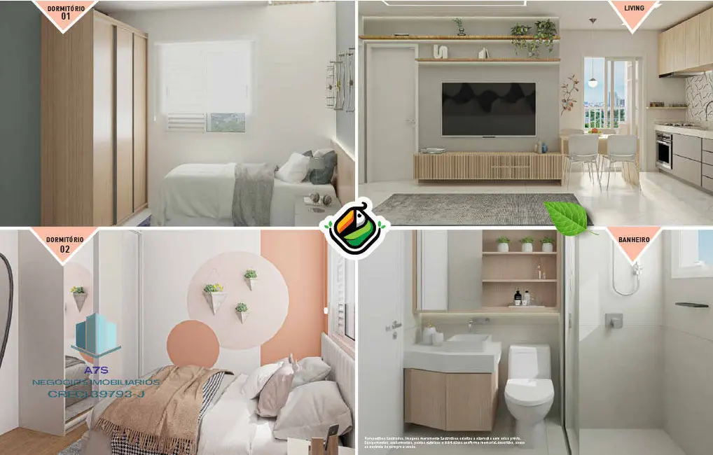 Foto 4 de Apartamento com 2 quartos à venda em Jardim Novo Mundo, Sorocaba - SP