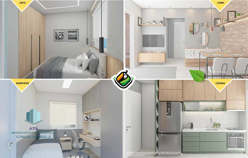 Foto 5 de Apartamento com 2 quartos à venda em Jardim Novo Mundo, Sorocaba - SP