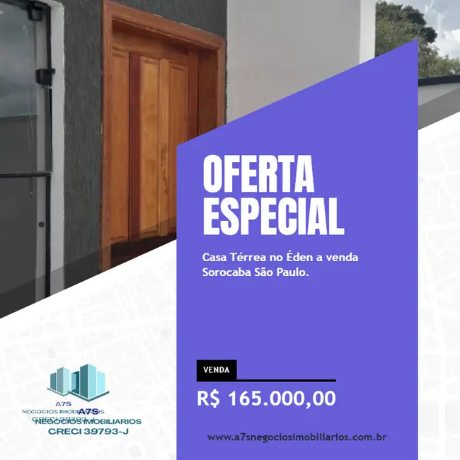 Casa com 1 quarto à venda, 40m2 em Jardim Itália, Sorocaba - SP - imagem 1 Foto 1 de Casa com 1 quarto à venda, 40m2 em Jardim Itália, Sorocaba - SP