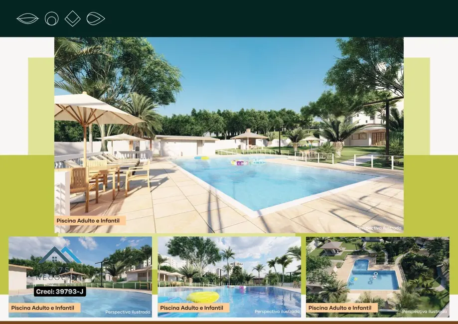 Foto 4 de Apartamento com 2 quartos à venda, 47m2 em Porto Feliz - SP