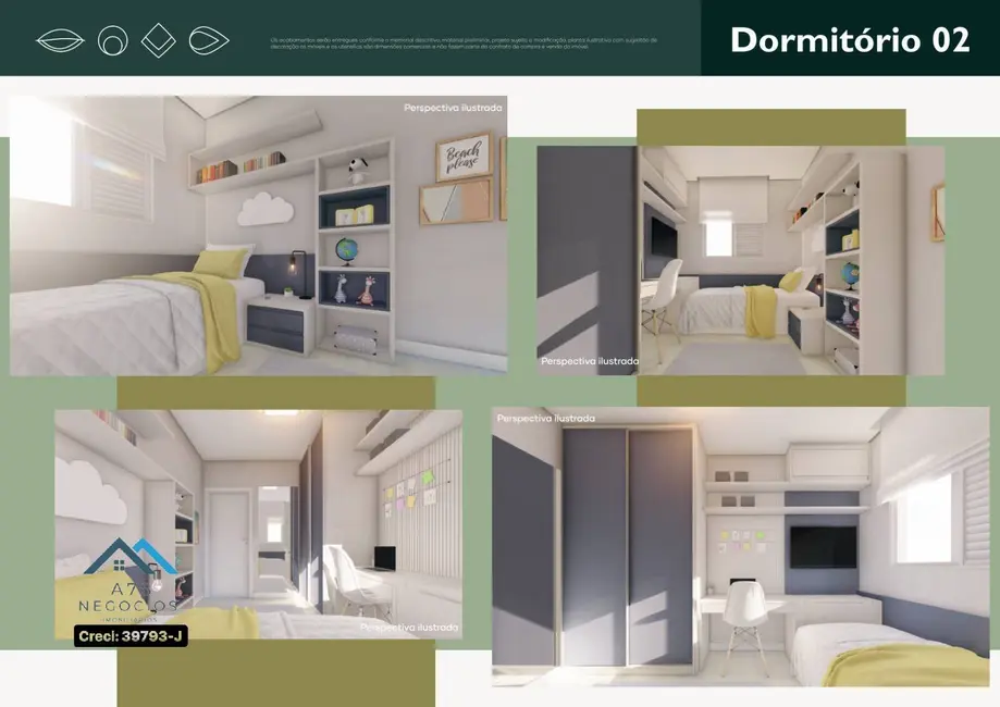 Foto 9 de Apartamento com 2 quartos à venda, 47m2 em Porto Feliz - SP