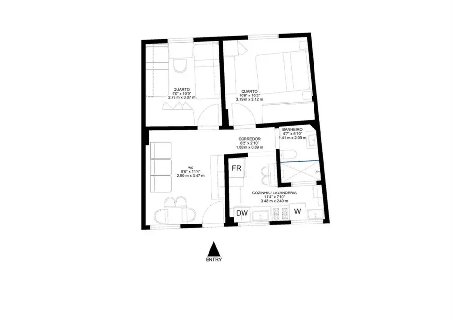 Foto 1 de Apartamento com 2 quartos à venda, 55m2 em Aclimação, São Paulo - SP