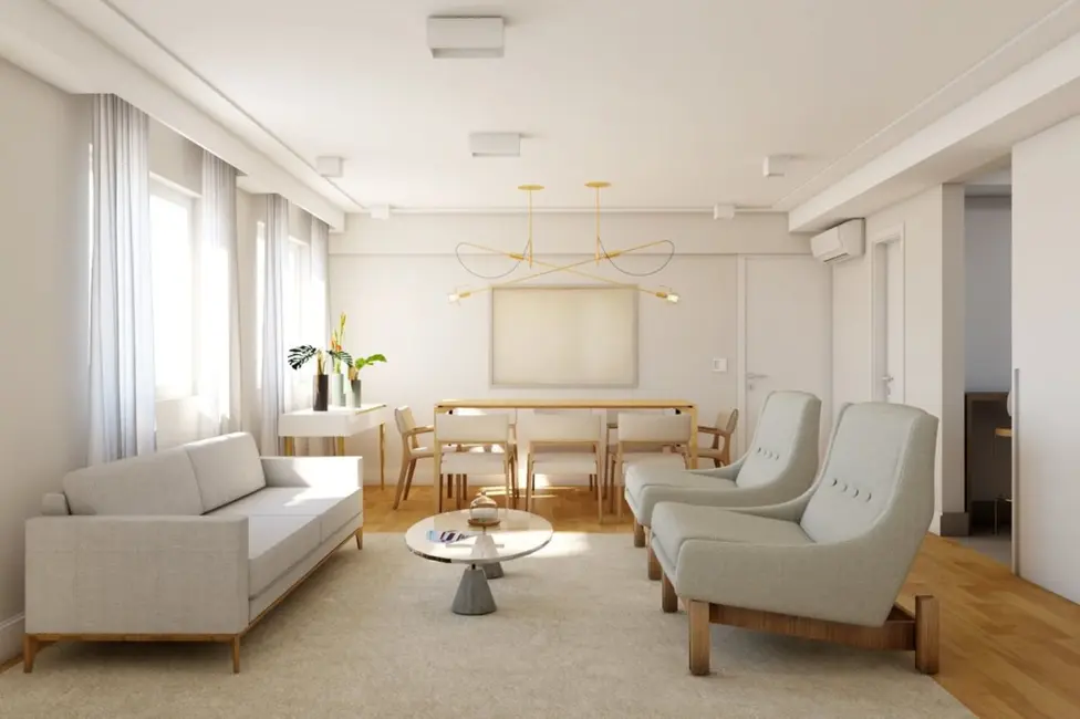 Foto 3 de Apartamento com 4 quartos à venda, 143m2 em Moema, São Paulo - SP