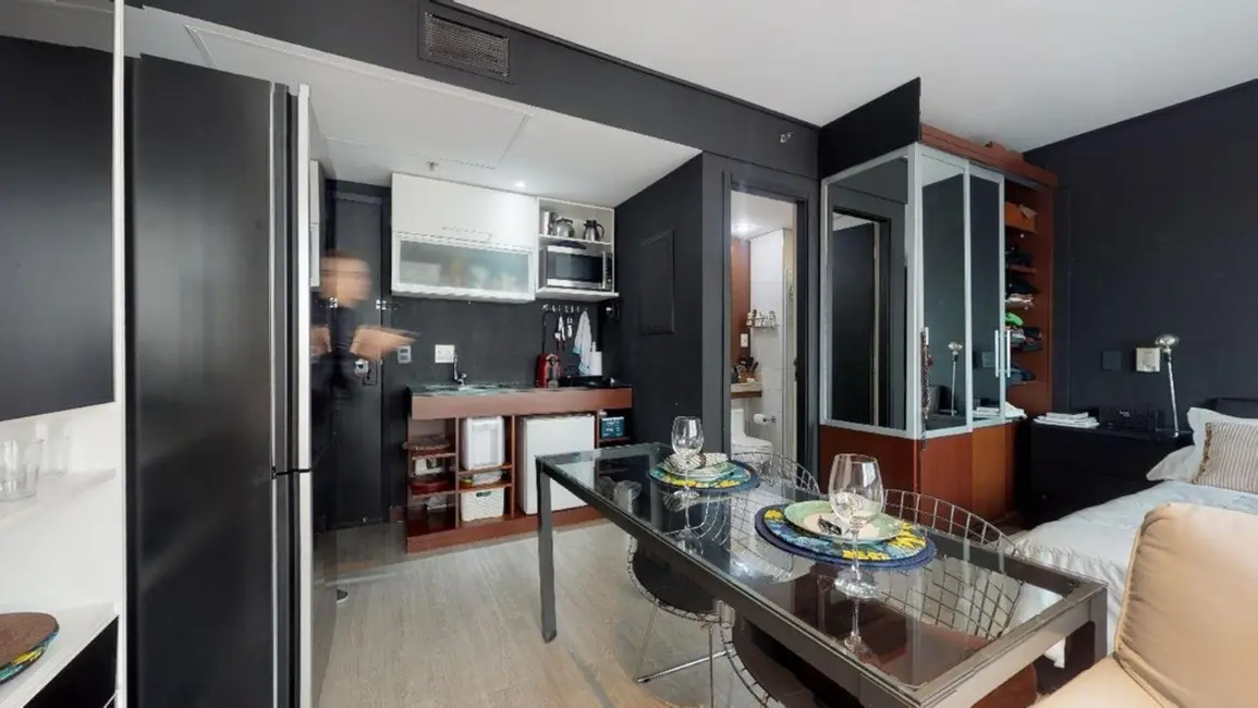 Apartamento com 1 quarto à venda, 32m2 em Moema, São Paulo - SP - imagem 6 Foto 6 de Apartamento com 1 quarto à venda, 32m2 em Moema, São Paulo - SP