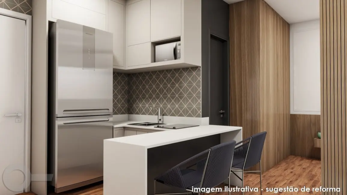 Apartamento com 1 quarto à venda, 32m2 em Moema, São Paulo - SP - imagem 8 Foto 8 de Apartamento com 1 quarto à venda, 32m2 em Moema, São Paulo - SP