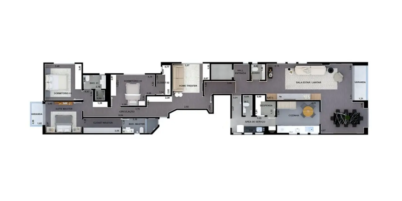 Foto 9 de Apartamento com 3 quartos à venda, 184m2 em Jardim Paulista, São Paulo - SP