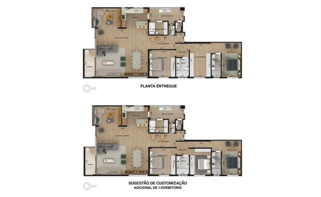 Foto 9 de Apartamento com 3 quartos à venda, 214m2 em Jardim Paulista, São Paulo - SP