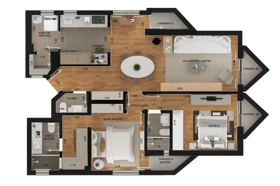 Foto 9 de Apartamento com 2 quartos à venda, 86m2 em Jardim Paulista, São Paulo - SP