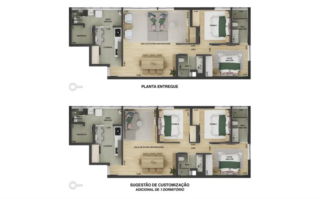 Foto 9 de Apartamento com 2 quartos à venda, 105m2 em Jardim Paulista, São Paulo - SP